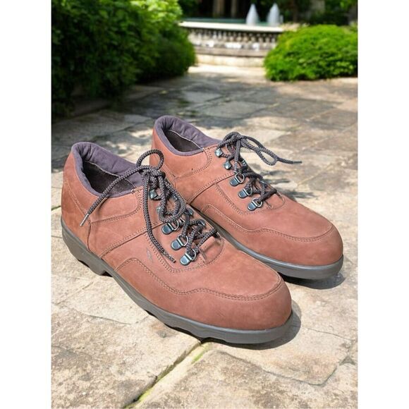 Red Wing Mens Shoes Safety Steel Toe Lace Up Suede Griptec‎ Brown Size 8.5 D main image 4
